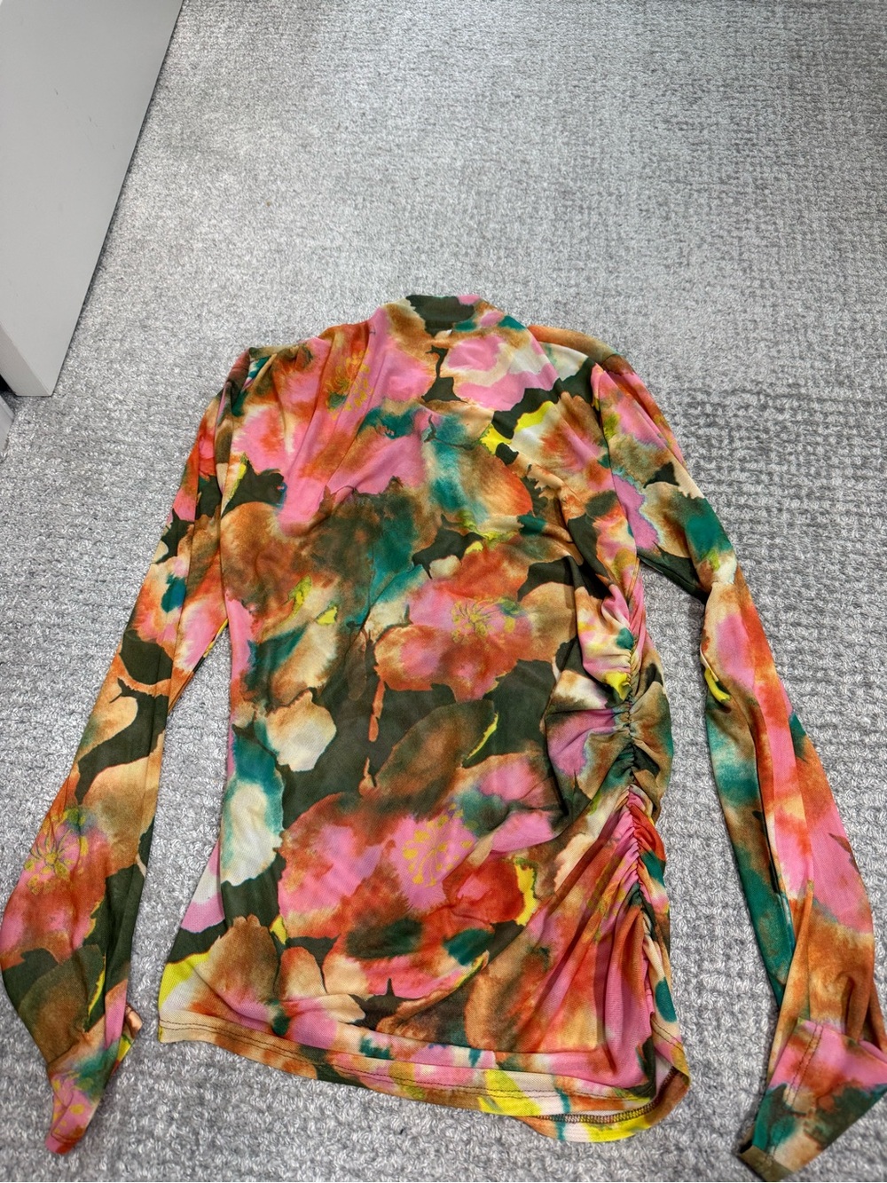 New with tags Rails mesh floral top